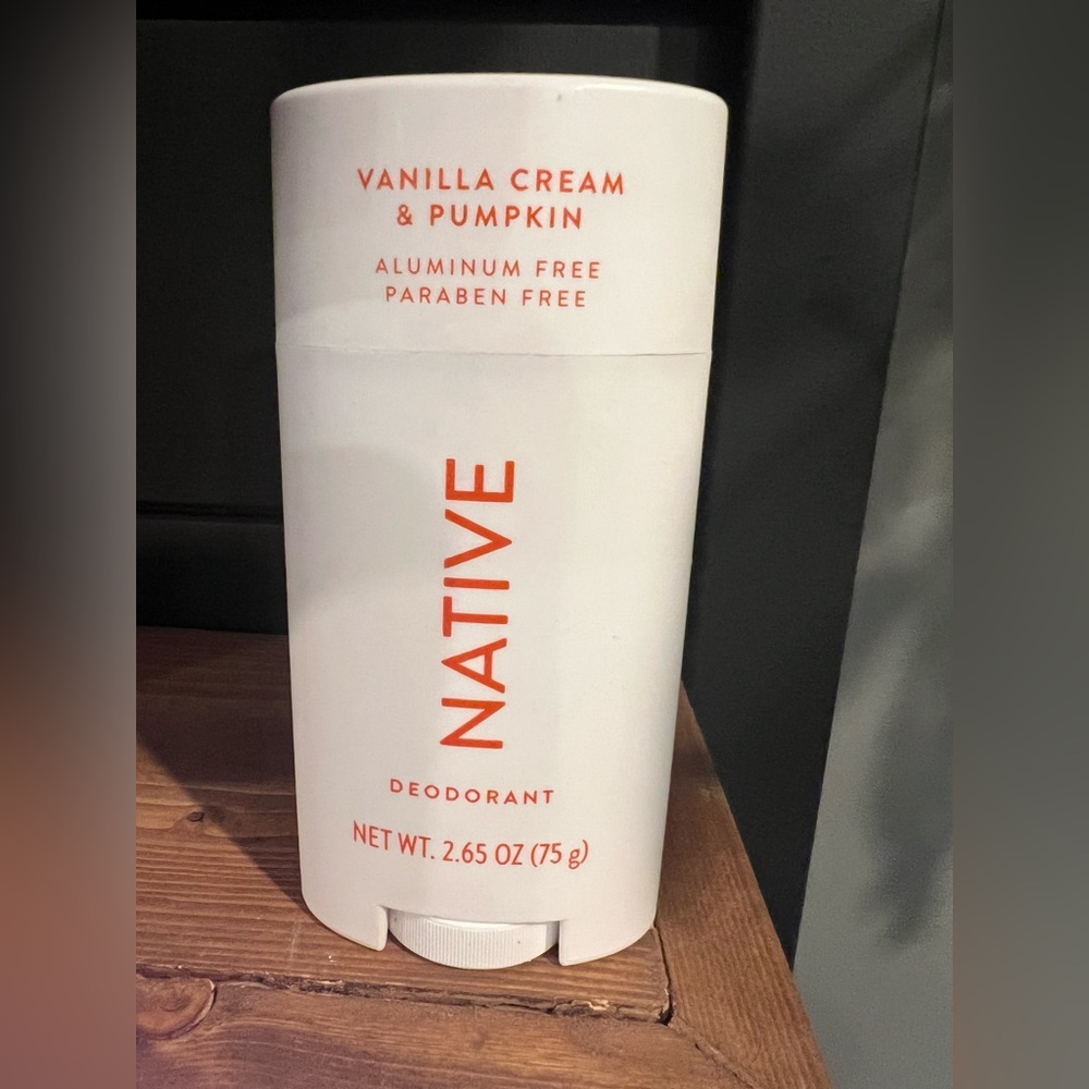 Native vanilla cream & pumpkin deodorant NEW 2.65 Oz limited edition